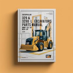 Caterpillar 329D L Excavators Parts MNB1-UP (MACHINE) WDK1-UP Catalog PDF