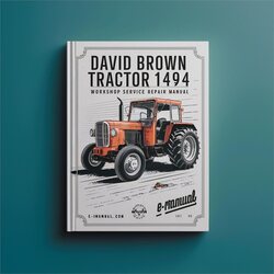 David Brown Tractor 1494 Service Repair Workshop Manual PDF