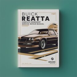1989 Buick Reatta Service Repair Workshop Manual PDF