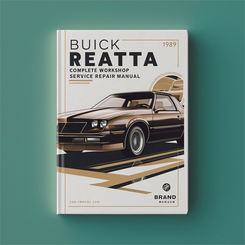 1989 Buick Reatta Service Repair Workshop Manual PDF