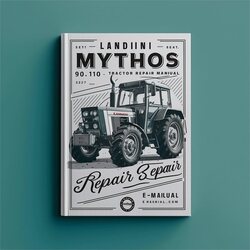 Landini Mythos 90 100 110 Tractor Service Repair Workshop Manual PDF