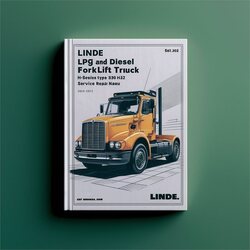 Linde LPG Diesel Forklift Truck H-series Type 393-02 H25 H30 H35 Service Repair Workshop Manual PDF