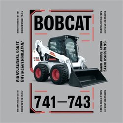 Bobcat 741 742 743 743DS Skid Steer Loader Operation Maintenance Service Repair Workshop Manual PDF