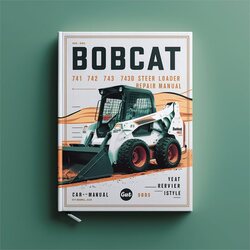 Bobcat 741 742 743 743DS Skid Steer Loader Service Repair Workshop Manual PDF