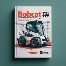 Bobcat 700 720 721 722 Skid Steer Loader Operation Service Repair Workshop Manual PDF