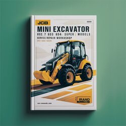 JCB Mini Excavator 802.7 803 804 Super Plus Models Service Repair Workshop Manual PDF