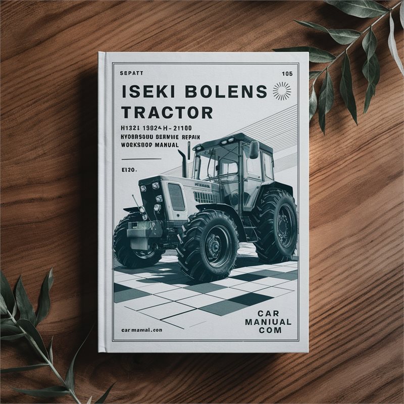 Bolens Iseki Tractor H152 1592H 2140 H174 1704H 2160 Hydrostatic Supplement Service Repair Workshop Manual PDF
