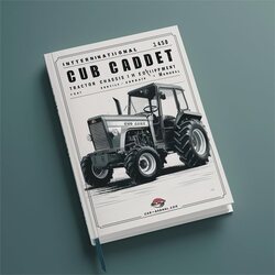 International CUB Cadet 1450 Tractor Chassis IH Equipment Service Repair Workshop Manual PDF