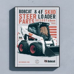 Bobcat 864 F Skid Steer Loader SN 516911001 Above Parts Catalog PDF
