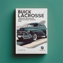 2015 Buick Lacrosse Service Repair Workshop Manual PDF