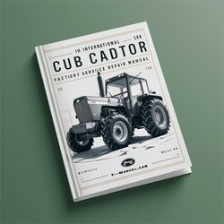 IH International Cub Cadet Tractor 106 Service Repair Workshop Manual PDF