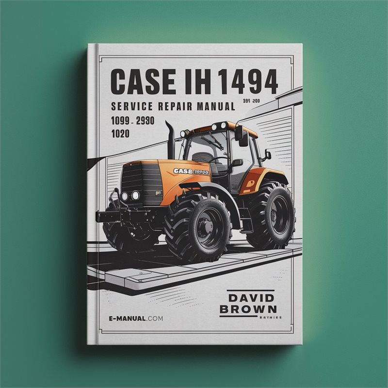 Case I.h. 1494 (david Brown) Service Repair Workshop Manual PDF