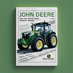 John Deere 4055 4255 4455 Tractors (TM1458) Service Repair Workshop Manual PDF