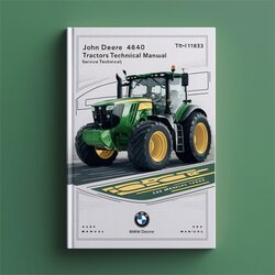 John Deere 4640 4840 Tractors (TM1183) Service Repair Workshop Manual PDF