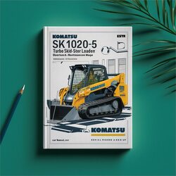 Komatsu Sk1020-5 Turbo SKID-STEER Loader Operation (serial Number: 37ctf00147 Up) Service Repair Workshop Manual PDF