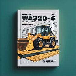 Komatsu WA320-6 Wa320pz-6 Wheel Loader Service Repair Workshop Manual PDF