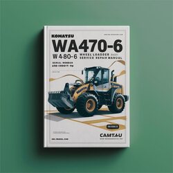 Komatsu WA470-6 WA480-6 Wheel Loader (serial Number: A46001 Up A48001 Up) Service Repair Workshop Manual PDF