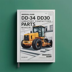 Ingersoll Rand DD24 DD30 DD28HF DD34HF Vibratory Compactors Parts Catalog PDF