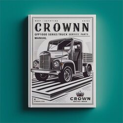 Crown GPW1000 Series Pallet Truck Parts Catalog PDF