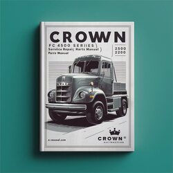 Crown FC 4500 Series (ac Traction) Lift Truck Parts Catalog PDF