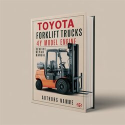 Toyota Forklift Trucks 4Y Model Engine Service Repair Workshop Manual PDF