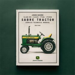 John Deere 14.542gs 1642HS 17.542hs Sabre Lawn Tractor (TM1948) Service Repair Workshop Manual PDF