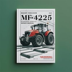 Massey Ferguson MF4225 Service Repair Workshop Manual PDF