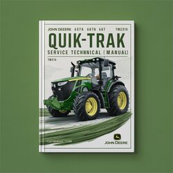 John Deere 647A 657A 667A QUIK-TRAK (TM2310) Service Repair Workshop Manual PDF