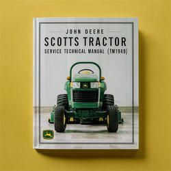 John Deere L1642 L17.542 L2048 L2548 Scotts Lawn Tractor (TM1949) Service Repair Workshop Manual PDF