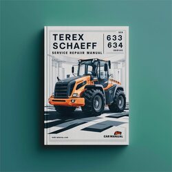 Terex Schaeff SKS 633 634 Service Repair Workshop Manual PDF