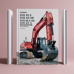 Yanmar VIO 45 5 5B 55 Excavator Service Repair Workshop Manual PDF