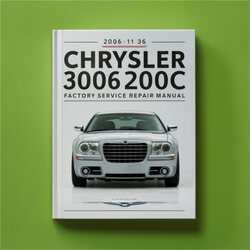 2006-2010 Chrysler 300C 300 Service Repair Workshop Manual PDF