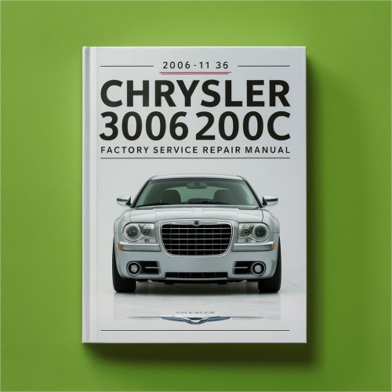 2006-2010 Chrysler 300C 300 Service Repair Workshop Manual PDF