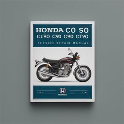 Honda CT Series C90 S90 CL90 CD90 CT90 Service Repair Workshop Manual PDF