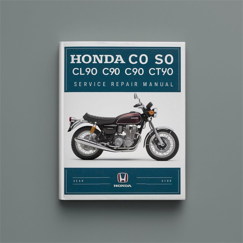 Honda CT Series C90 S90 CL90 CD90 CT90 Service Repair Workshop Manual PDF