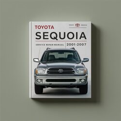 2001-2007 Toyota Sequoia Service Repair Workshop Manual PDF