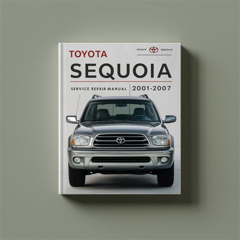 2001-2007 Toyota Sequoia Service Repair Workshop Manual PDF