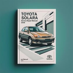 2004-2008 Toyota Solara Service Repair Workshop Manual PDF