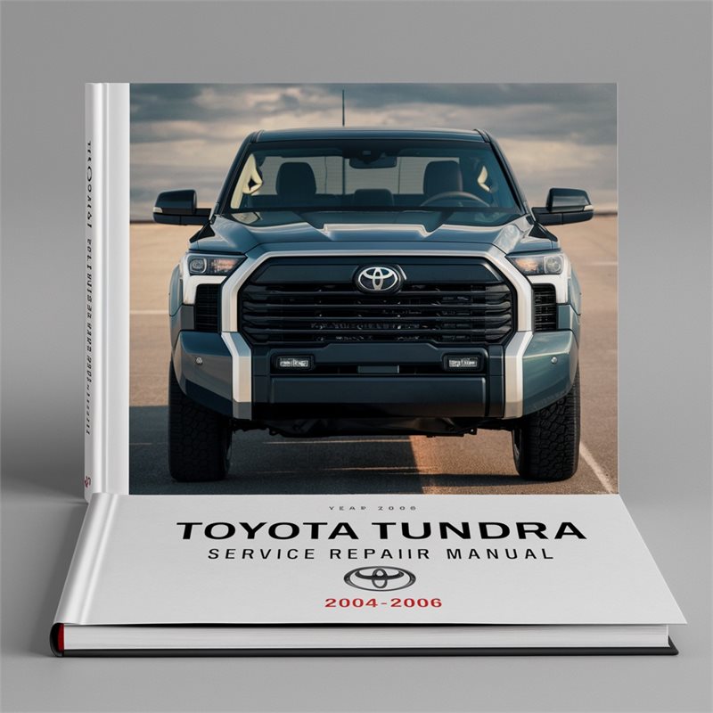2004-2006 Toyota Tundra Service Repair Workshop Manual PDF