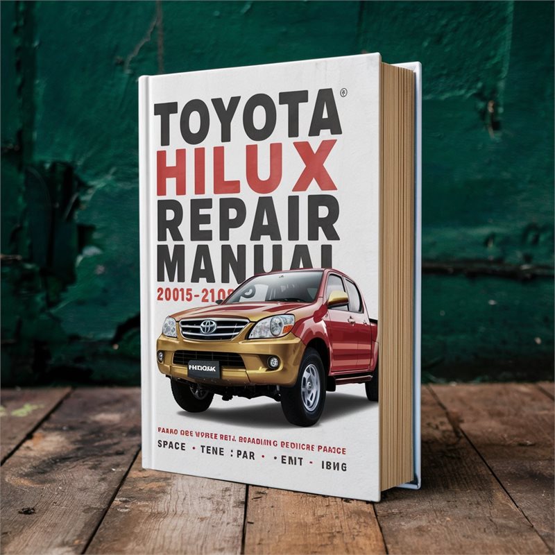 2005-2011 Toyota Hilux Service Repair Workshop Manual PDF