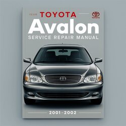 2001-2002 Toyota Avalon Service Repair Workshop Manual PDF