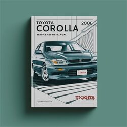 2005-2006 Toyota Corolla Service Repair Workshop Manual PDF