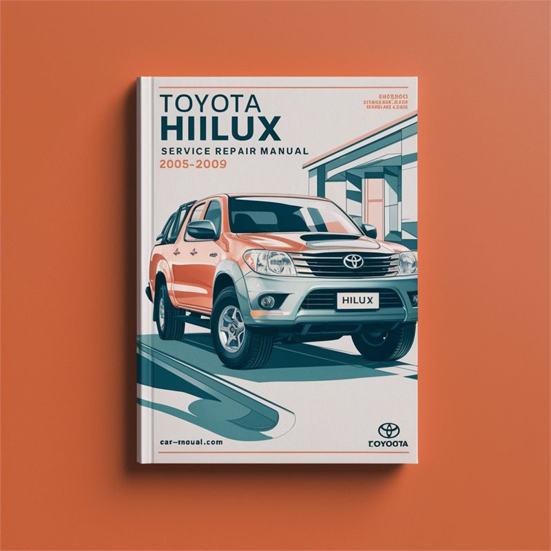2005-2009 Toyota Hilux Service Repair Workshop Manual PDF