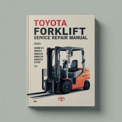 Toyota Forklift 8hbw23 8hbe30 8hbe40 8hbc30 8hbc40 8tb50 Series Service Repair Workshop Manual PDF