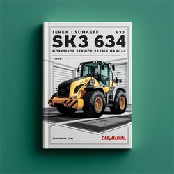 Terex Schaeff SKS 633 634 Service Repair Workshop Manual PDF