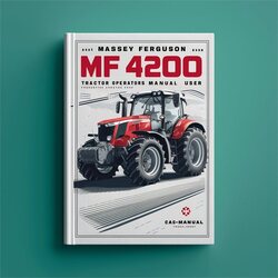Massey Ferguson MF 4200 Tractor Operators User Operator's Manual PDF