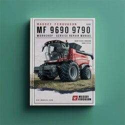 Massey Ferguson MF 9690 9790 Combine Service Repair Workshop Manual PDF