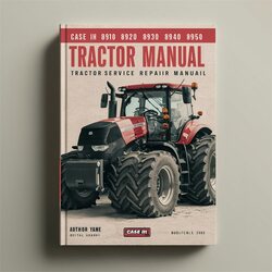 Case IH 8910 8920 8930 8940 8950 Tractor Service Repair Workshop Manual PDF