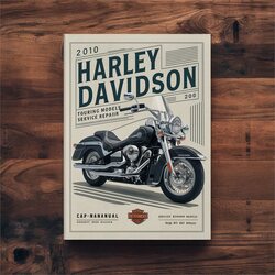 2010 Harley Davidson Touring Models (flht Flhtc Flhtcu Flhtk Flhr Flhrc Fltrx Flhx) Motorcycle Service Repair Workshop Manual PDF