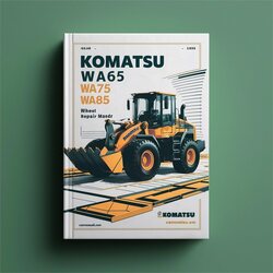 Komatsu WA65 WA75 WA85 WA90 WA95 Wheel Loader Service Repair Workshop Manual PDF